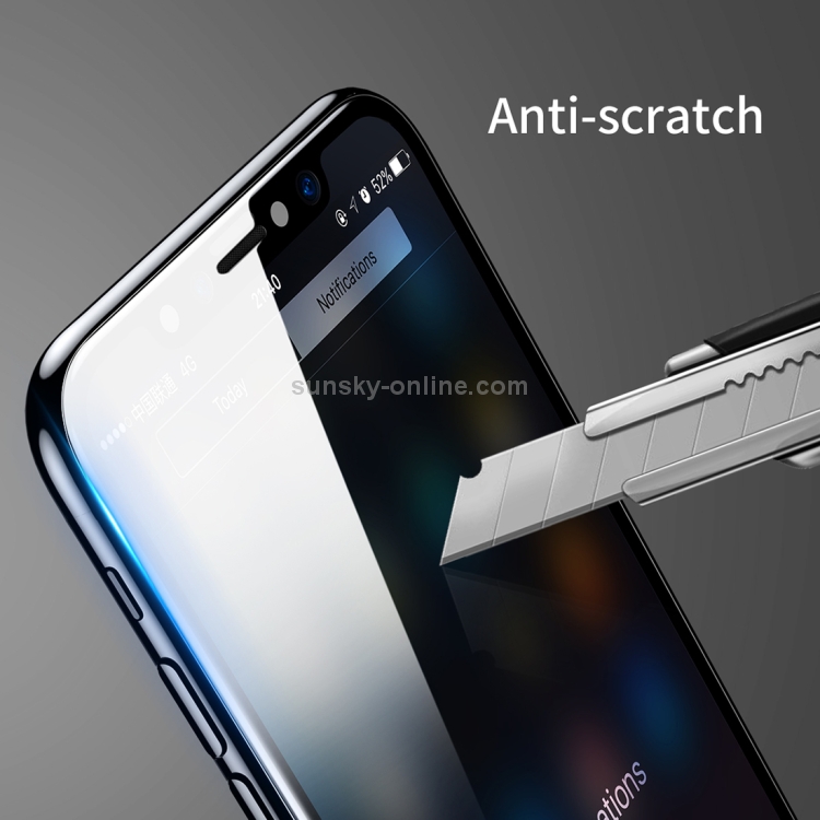 For iPhone X Baseus Anti-scratch 2 in 1 0.2mm Front + 0.3mm Back Tempered Glass Film Screen Protector(Transparent) For iPhone X Baseus Anti-scratch 2 in 1 0.2mm Front + 0.3mm Back Tempered Glass Film Screen Protector(Transparent)
