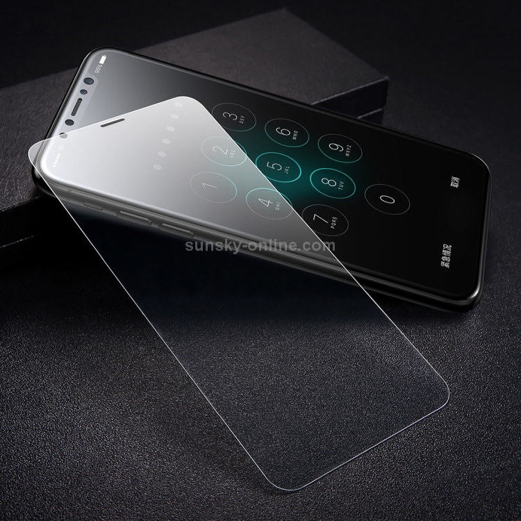 For iPhone X Baseus Anti-scratch 2 in 1 0.2mm Front + 0.3mm Back Tempered Glass Film Screen Protector(Transparent) For iPhone X Baseus Anti-scratch 2 in 1 0.2mm Front + 0.3mm Back Tempered Glass Film Screen Protector(Transparent)