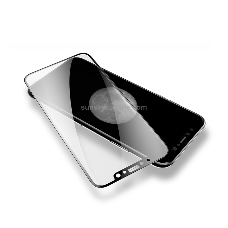 ROCK for iPhone X 9H Hardness 0.26mm 4D Curved Edge Tempered Glass Screen Protector ROCK for iPhone X 9H Hardness 0.26mm 4D Curved Edge Tempered Glass Screen Protector