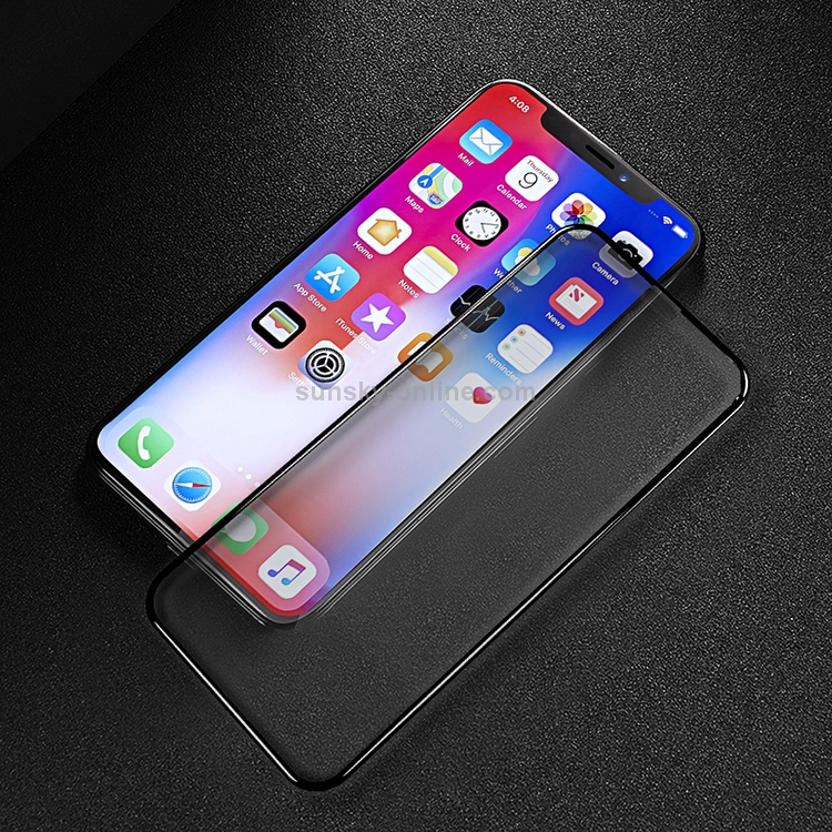 For iPhone X Lenuo DF 0.3mm 9H Surface Hardness 3D Full Screen Tempered Glass Screen Film For iPhone X Lenuo DF 0.3mm 9H Surface Hardness 3D Full Screen Tempered Glass Screen Film