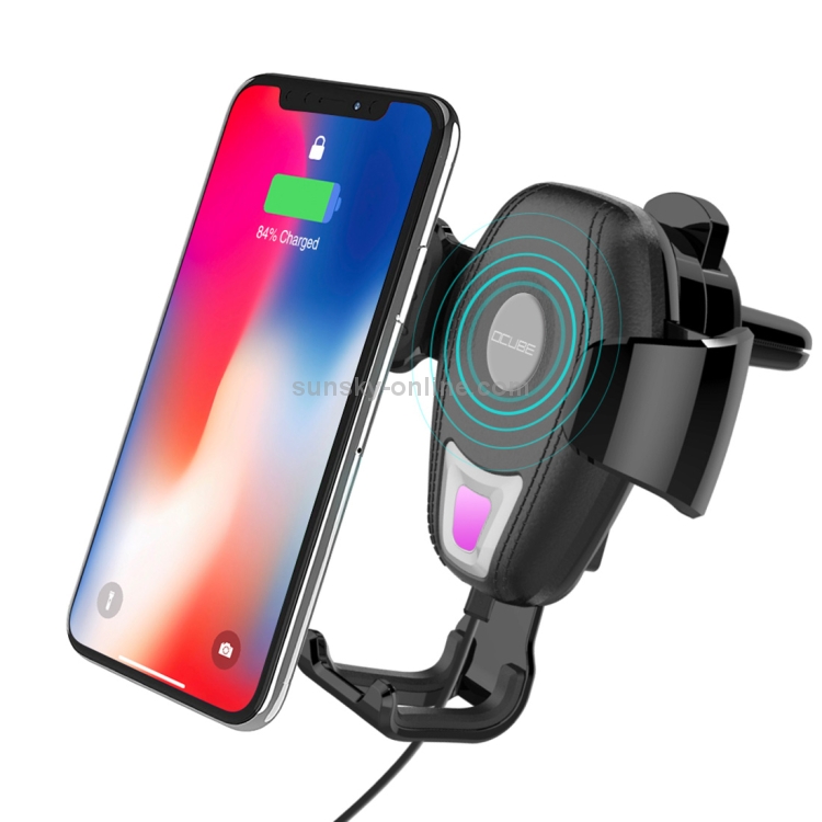 OCUBE S001 Wireless Charger Car Air Outlet Holder Charger,Support 4.7 inch to 6 inch Phones OCUBE S001 Wireless Charger Car Air Outlet Holder Charger,Support 4.7 inch to 6 inch Phones