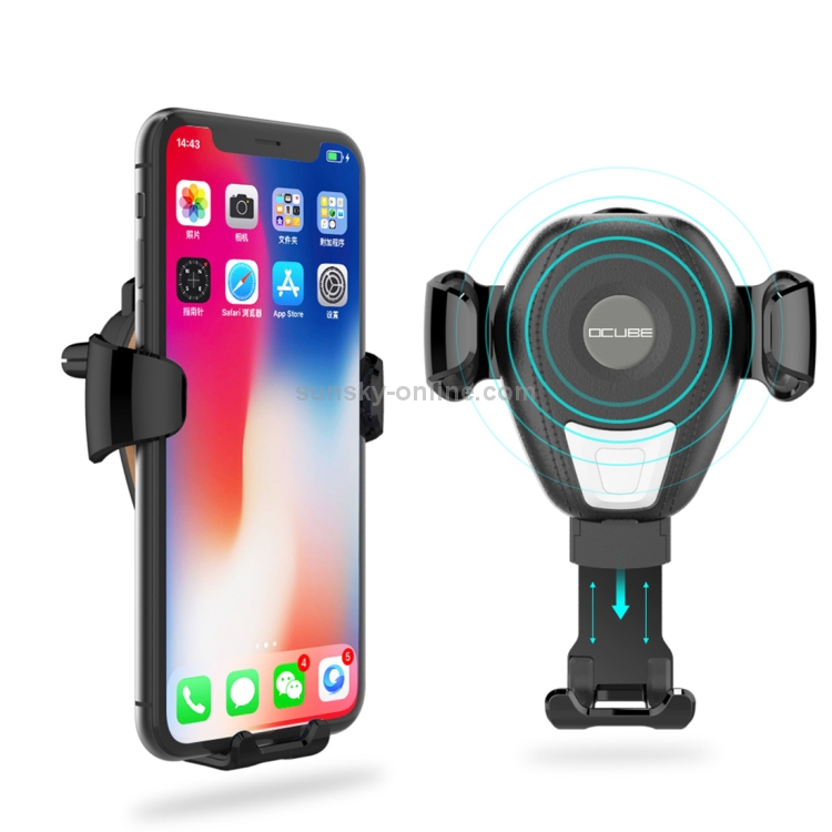 OCUBE S001 Wireless Charger Car Air Outlet Holder Charger,Support 4.7 inch to 6 inch Phones OCUBE S001 Wireless Charger Car Air Outlet Holder Charger,Support 4.7 inch to 6 inch Phones