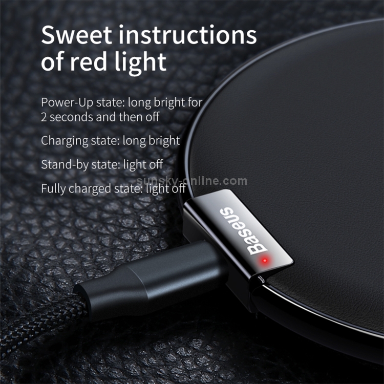 Baseus Desktop Qi Standard Wireless Charger