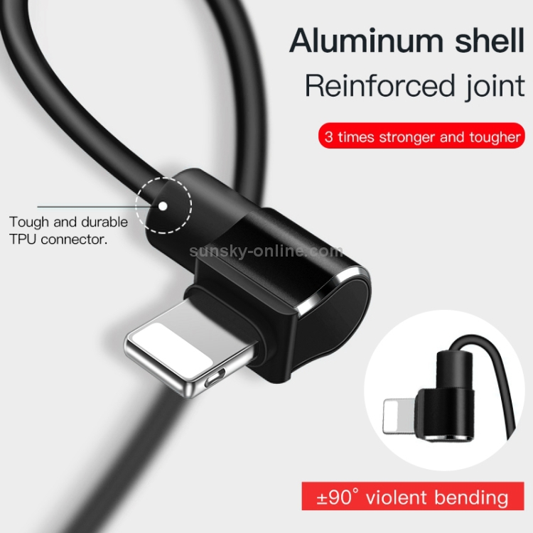 Hoco U37 TPE L-type USB to 8 Pin Data Sync Charging Cable, Length: 1.2m Hoco U37 TPE L-type USB to 8 Pin Data Sync Charging Cable, Length: 1.2m