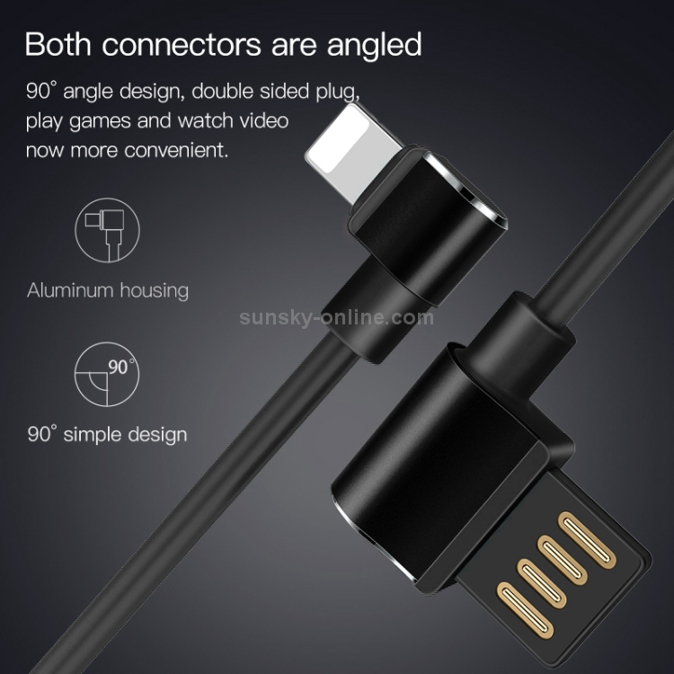 Hoco U37 TPE L-type USB to 8 Pin Data Sync Charging Cable, Length: 1.2m Hoco U37 TPE L-type USB to 8 Pin Data Sync Charging Cable, Length: 1.2m