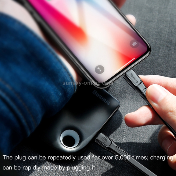 Baseus 1m Type-C to 8 Pin 18W (Max) Charging Data Cable, Support PD Quick Charge Baseus 1m Type-C to 8 Pin 18W (Max) Charging Data Cable, Support PD Quick Charge