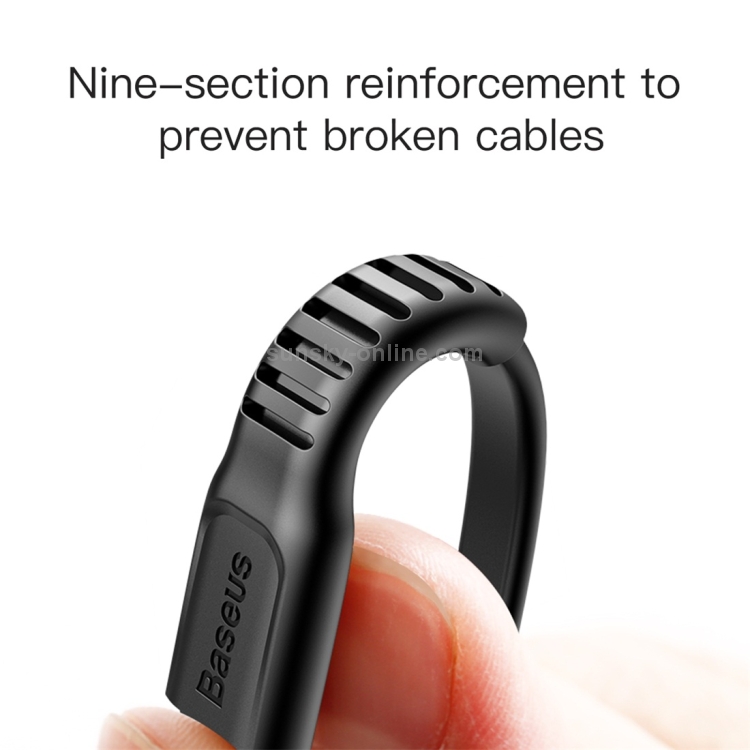 Baseus 1m Type-C to 8 Pin 18W (Max) Charging Data Cable, Support PD Quick Charge Baseus 1m Type-C to 8 Pin 18W (Max) Charging Data Cable, Support PD Quick Charge