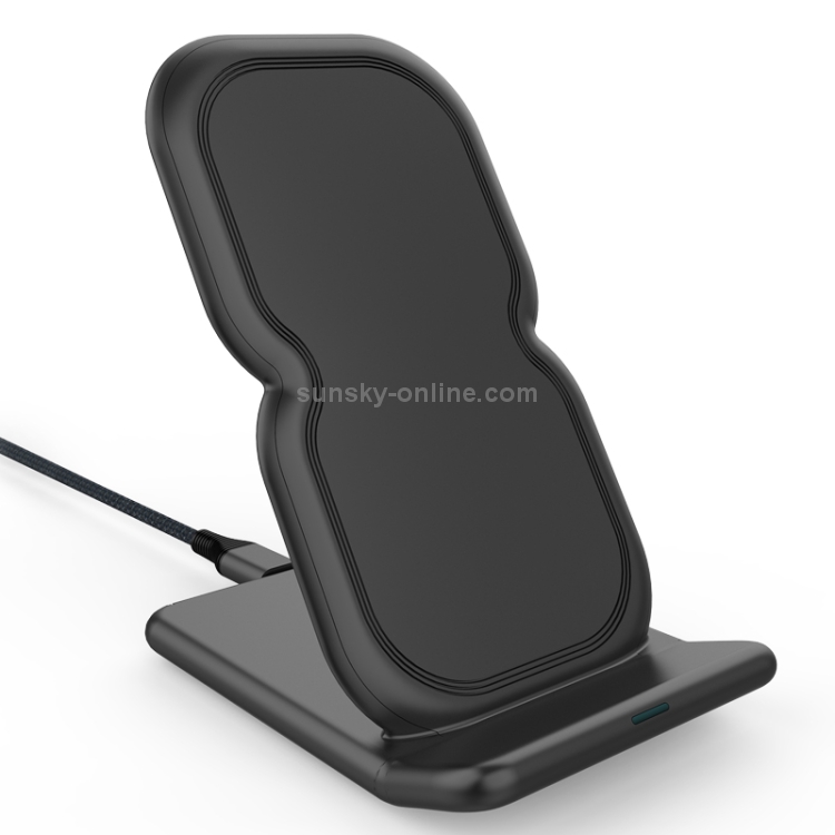 HAMTOD 8 Shape Design Dual Coil Design Qi Standard Holder Wireless Charger with Indicator Light, Support Fast Charging HAMTOD 8 Shape Design Dual Coil Design Qi Standard Holder Wireless Charger with Indicator Light, Support Fast Charging