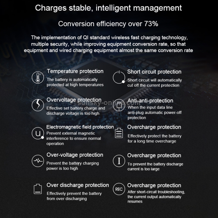 HAMTOD 8 Shape Design Dual Coil Design Qi Standard Holder Wireless Charger with Indicator Light, Support Fast Charging HAMTOD 8 Shape Design Dual Coil Design Qi Standard Holder Wireless Charger with Indicator Light, Support Fast Charging