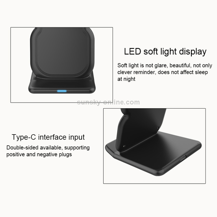 HAMTOD 8 Shape Design Dual Coil Design Qi Standard Holder Wireless Charger with Indicator Light, Support Fast Charging HAMTOD 8 Shape Design Dual Coil Design Qi Standard Holder Wireless Charger with Indicator Light, Support Fast Charging