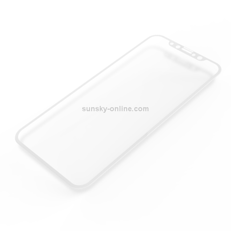 For iPhone X Lenuo DF 0.3mm 9H Surface Hardness 3D Arc Edge Full Coverage Explosion-proof Tempered Glass Front Screen Protector (White) For iPhone X Lenuo DF 0.3mm 9H Surface Hardness 3D Arc Edge Full Coverage Explosion-proof Tempered Glass Front Screen Protector (White)