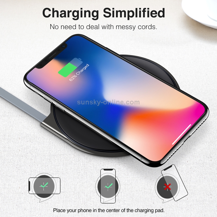 ESR 10W Max Fast Charge Qi Standard Wireless Charger(Black) ESR 10W Max Fast Charge Qi Standard Wireless Charger(Black)