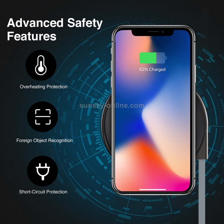 ESR 10W Max Fast Charge Qi Standard Wireless Charger(Black) ESR 10W Max Fast Charge Qi Standard Wireless Charger(Black)