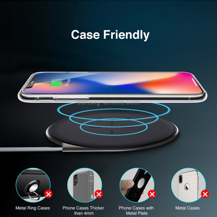 ESR 10W Max Fast Charge Qi Standard Wireless Charger(Black) ESR 10W Max Fast Charge Qi Standard Wireless Charger(Black)