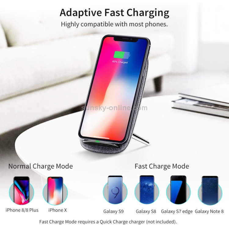 ESR 10W Max Fast Charge Qi Standard Lounge Wireless Charger ESR 10W Max Fast Charge Qi Standard Lounge Wireless Charger