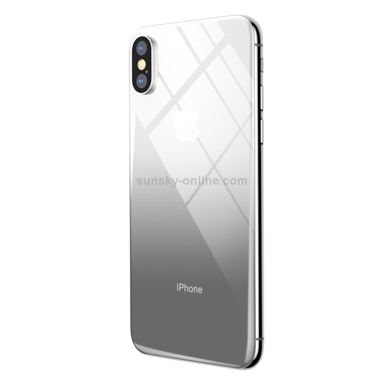 For iPhone X Baseus 9H Hardness 0.3mm Gradient Color Tempered Glass Back Screen Film(Black) For iPhone X Baseus 9H Hardness 0.3mm Gradient Color Tempered Glass Back Screen Film(Black)