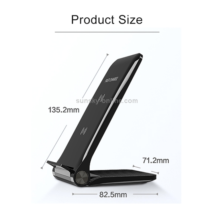 FLOVEME 10W Max ABS + PC Qi Wireless Charger Pad FLOVEME 10W Max ABS + PC Qi Wireless Charger Pad
