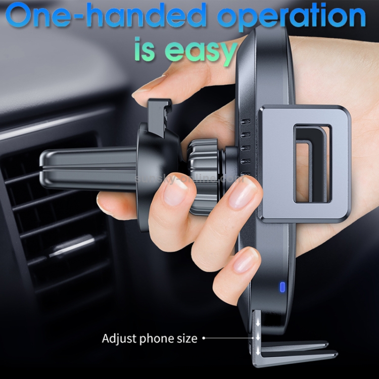 JOYROOM JR-ZS165 Automatic Sensing Qi Standard Wireless Car Charger Smart Car Mount JOYROOM JR-ZS165 Automatic Sensing Qi Standard Wireless Car Charger Smart Car Mount