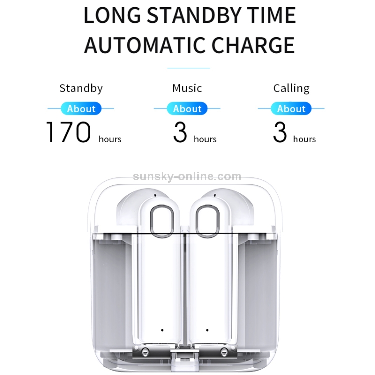 JOYROOM JR-T02 TWS Bluetooth 4.2 + EDR Earphone with Charging Box JOYROOM JR-T02 TWS Bluetooth 4.2 + EDR Earphone with Charging Box