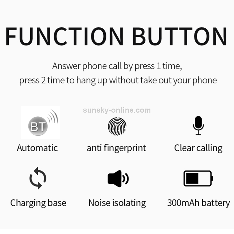 JOYROOM JR-T02 TWS Bluetooth 4.2 + EDR Earphone with Charging Box JOYROOM JR-T02 TWS Bluetooth 4.2 + EDR Earphone with Charging Box