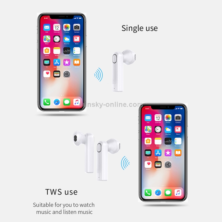 JOYROOM JR-T02 TWS Bluetooth 4.2 + EDR Earphone with Charging Box JOYROOM JR-T02 TWS Bluetooth 4.2 + EDR Earphone with Charging Box