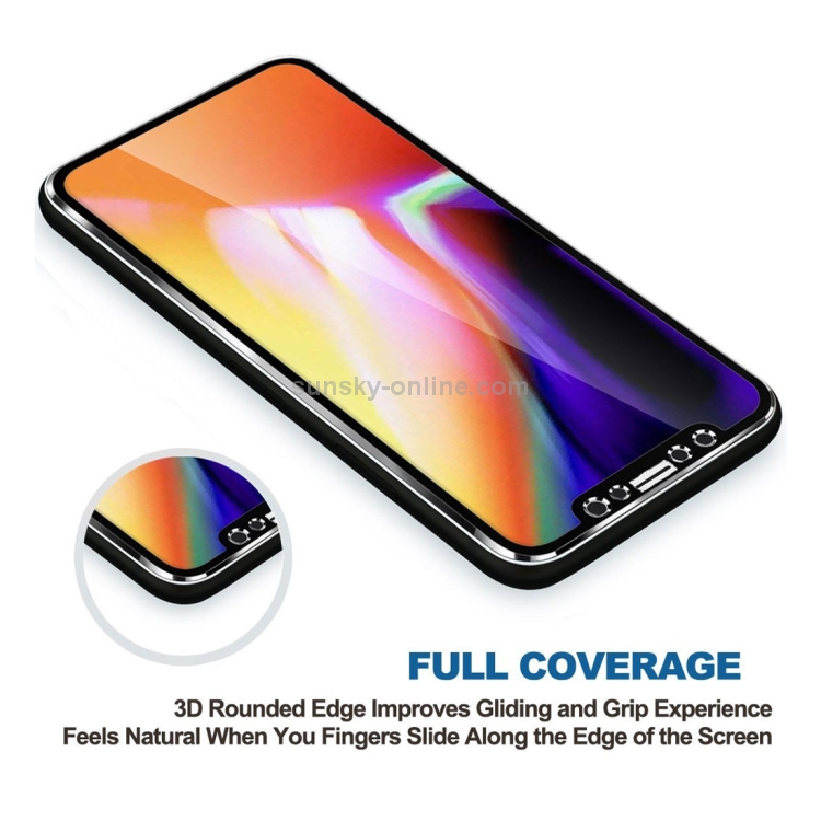 For iPhone X 5pcs ENKAY Hat-Prince 0.2mm 9H Surface Hardness 3D Titanium Alloy Edge Full Coverage Tempered Glass Front Screen Protector(Black) For iPhone X 5pcs ENKAY Hat-Prince 0.2mm 9H Surface Hardness 3D Titanium Alloy Edge Full Coverage Tempered Glass Front Screen Protector(Black)