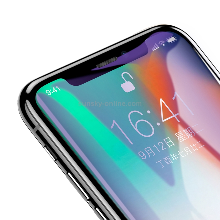 For iPhone X Baseus 0.23mm 3D Anti Blue-ray Soft PET Edge Full Screen Tempered Glass Protector For iPhone X Baseus 0.23mm 3D Anti Blue-ray Soft PET Edge Full Screen Tempered Glass Protector