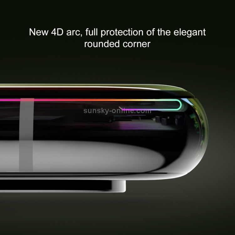 For iPhone X Baseus 0.3mm 9H Hardness 4D Arc Edge Anti Blue-ray Full Screen Tempered Glass Protector For iPhone X Baseus 0.3mm 9H Hardness 4D Arc Edge Anti Blue-ray Full Screen Tempered Glass Protector