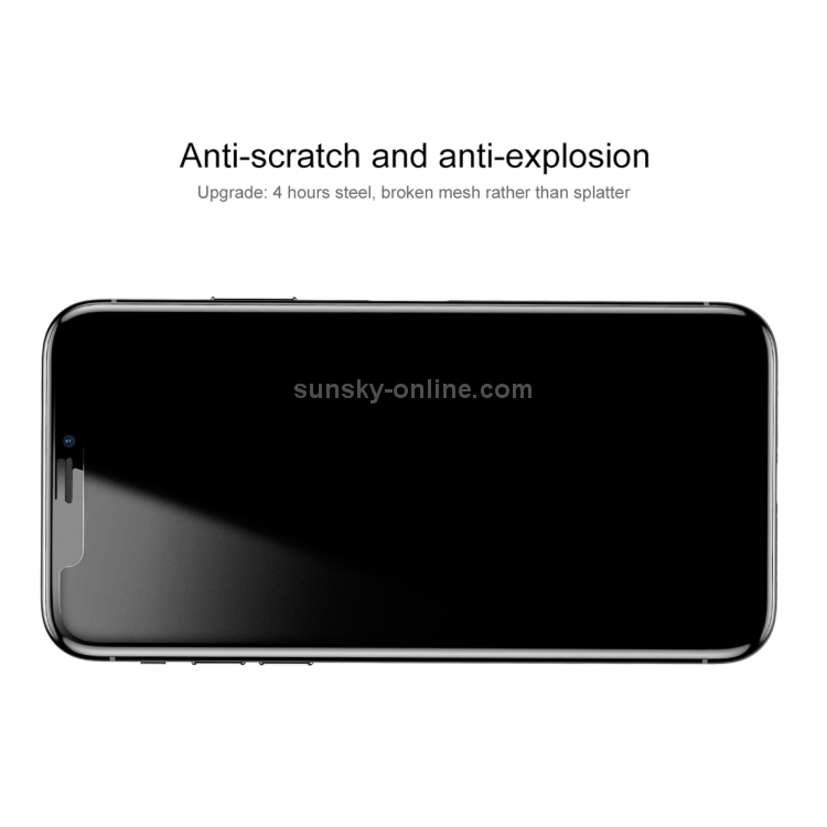 For iPhone X Baseus 0.25mm Transparent Anti-fingerprint Tempered Glass Screen Protector For iPhone X Baseus 0.25mm Transparent Anti-fingerprint Tempered Glass Screen Protector