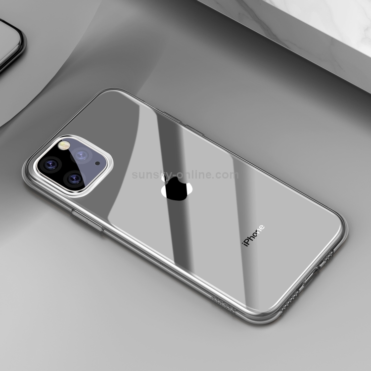 For iPhone 11 Pro Baseus Simple Series Transparent TPU Case(Transparent Black) For iPhone 11 Pro Baseus Simple Series Transparent TPU Case(Transparent Black)