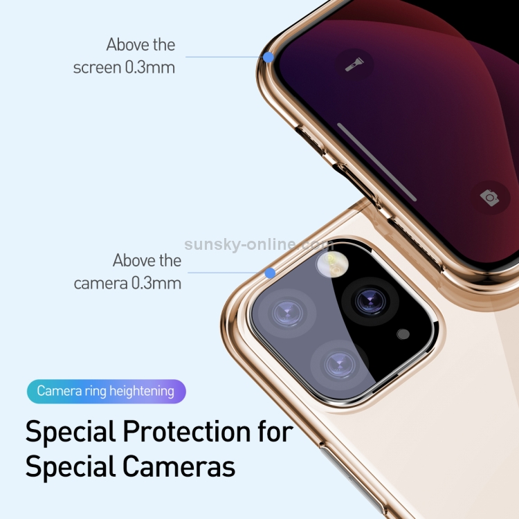 For iPhone 11 Pro Baseus Simple Series Transparent TPU Case(Transparent Black) For iPhone 11 Pro Baseus Simple Series Transparent TPU Case(Transparent Black)