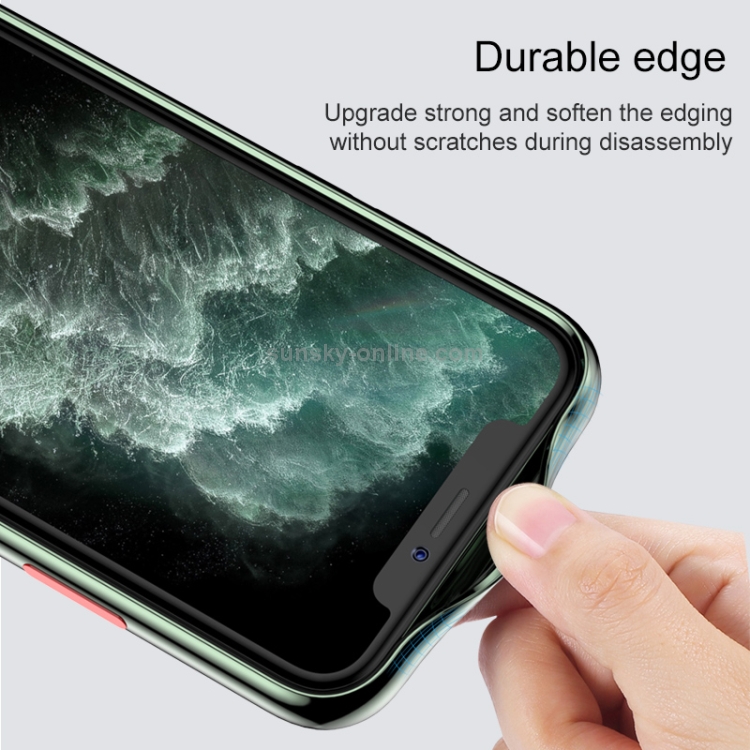 For iPhone 11 Pro TOTUDESIGN Soft Jane Pro Series Shockproof Electroplating TPU Protective Case (Green) For iPhone 11 Pro TOTUDESIGN Soft Jane Pro Series Shockproof Electroplating TPU Protective Case (Green)
