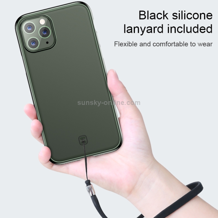 For iPhone 11 Pro TOTUDESIGN Soft Jane Pro Series Shockproof Electroplating TPU Protective Case (Green) For iPhone 11 Pro TOTUDESIGN Soft Jane Pro Series Shockproof Electroplating TPU Protective Case (Green)