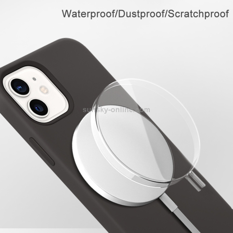 Transparent Round Plastic Protective Case for Magsafe Wireless Charger Transparent Round Plastic Protective Case for Magsafe Wireless Charger