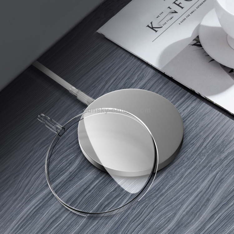 Transparent Round Plastic Protective Case for Magsafe Wireless Charger Transparent Round Plastic Protective Case for Magsafe Wireless Charger