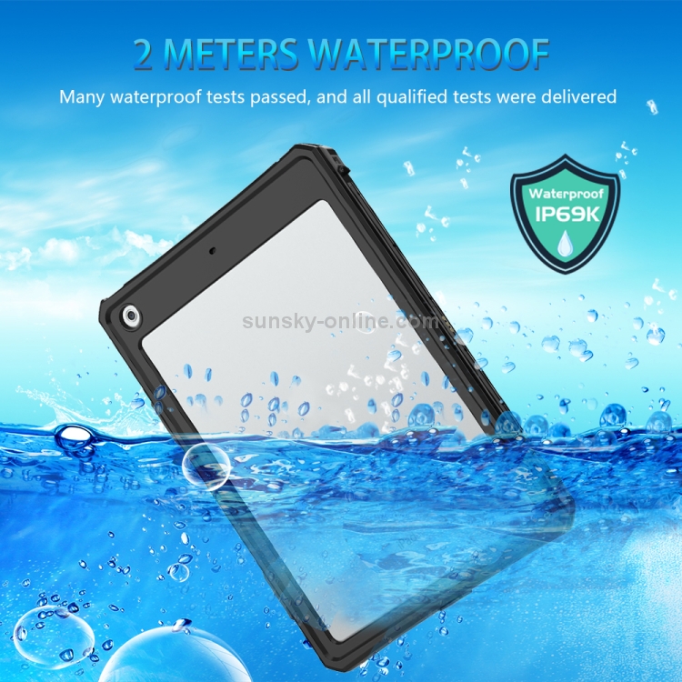 For iPad 10.2 2021 RedPepper Shockproof Waterproof PC + PET + TPU Tablet Protective Case For iPad 10.2 2021 RedPepper Shockproof Waterproof PC + PET + TPU Tablet Protective Case