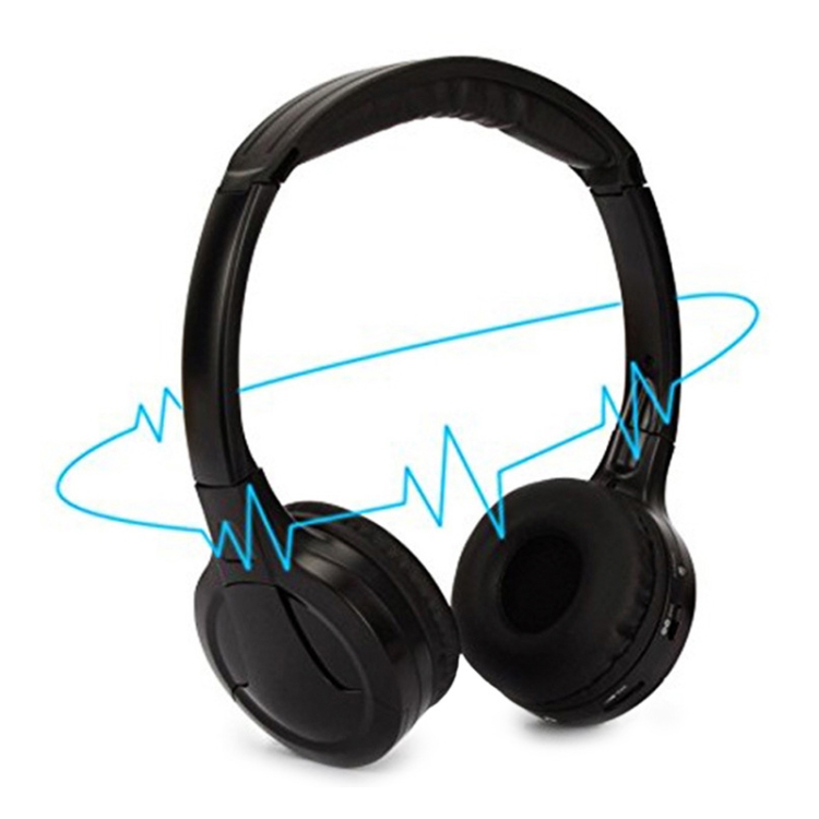 LPT03 Headset Wireless Infrared Dual/Single Channel Earphone (Black) LPT03 Headset Wireless Infrared Dual/Single Channel Earphone (Black)