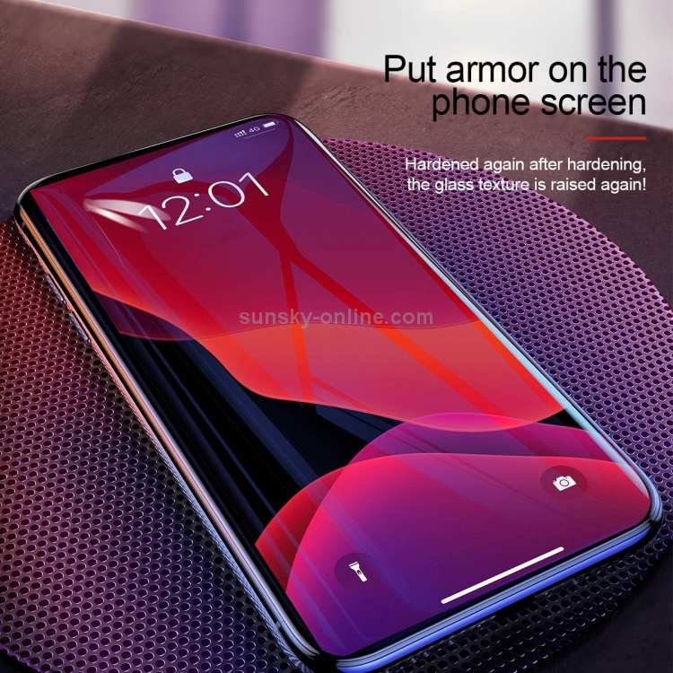 2 PCS Baseus 0.15mm Anti Blue-ray Full Tempered Glass Film (Secondary Reinforcement ) for iPhone 11 Pro Max / XS Max 2 PCS Baseus 0.15mm Anti Blue-ray Full Tempered Glass Film (Secondary Reinforcement ) for iPhone 11 Pro Max / XS Max