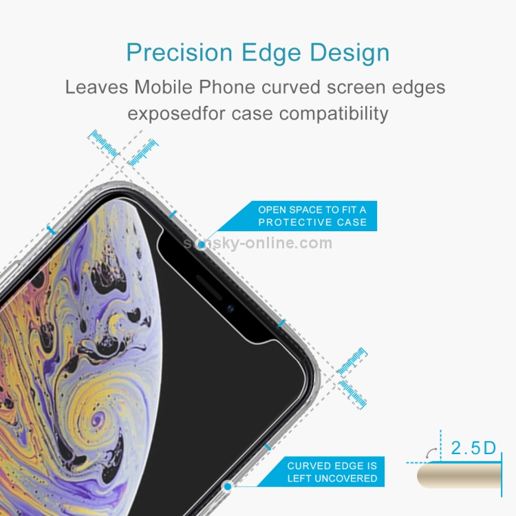 10 PCS 0.3mm 2.5D 9H Tempered Glass Film for iPhone 11 Pro Max / XS Max 10 PCS 0.3mm 2.5D 9H Tempered Glass Film for iPhone 11 Pro Max / XS Max