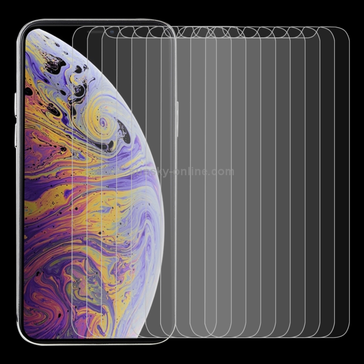 10 PCS 0.3mm 2.5D 9H Tempered Glass Film for iPhone 11 Pro Max / XS Max 10 PCS 0.3mm 2.5D 9H Tempered Glass Film for iPhone 11 Pro Max / XS Max