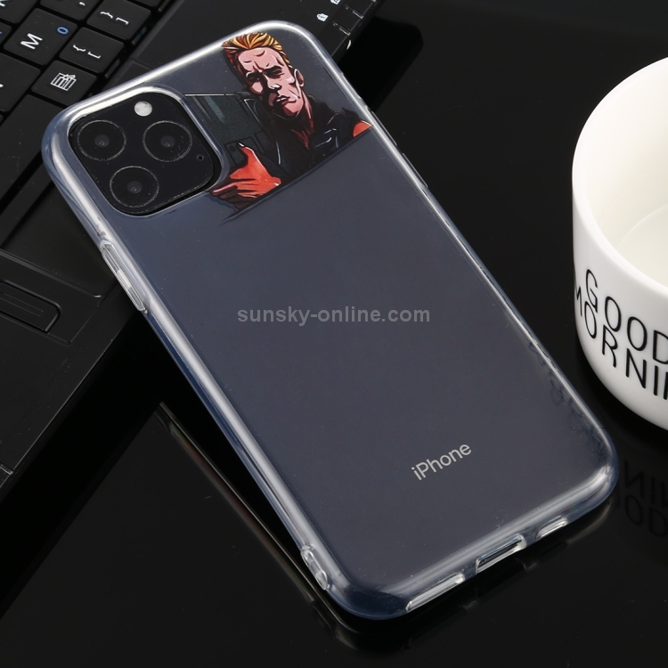 For iPhone 11 Pro Max Creative 1.5mm TPU Transparent Protective Case For iPhone 11 Pro Max Creative 1.5mm TPU Transparent Protective Case