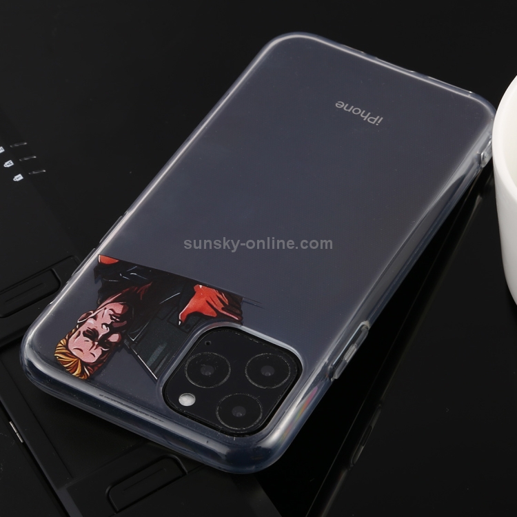 For iPhone 11 Pro Max Creative 1.5mm TPU Transparent Protective Case For iPhone 11 Pro Max Creative 1.5mm TPU Transparent Protective Case