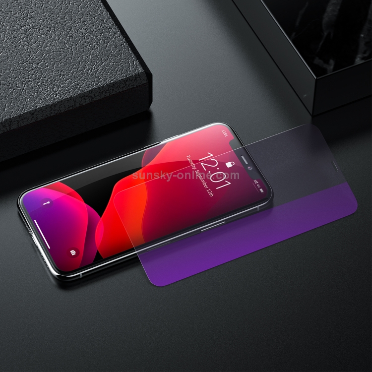 For iPhone 11 / XR 2pcs Baseus 0.3mm 9H Anti Blue-ray Tempered Glass Film For iPhone 11 / XR 2pcs Baseus 0.3mm 9H Anti Blue-ray Tempered Glass Film