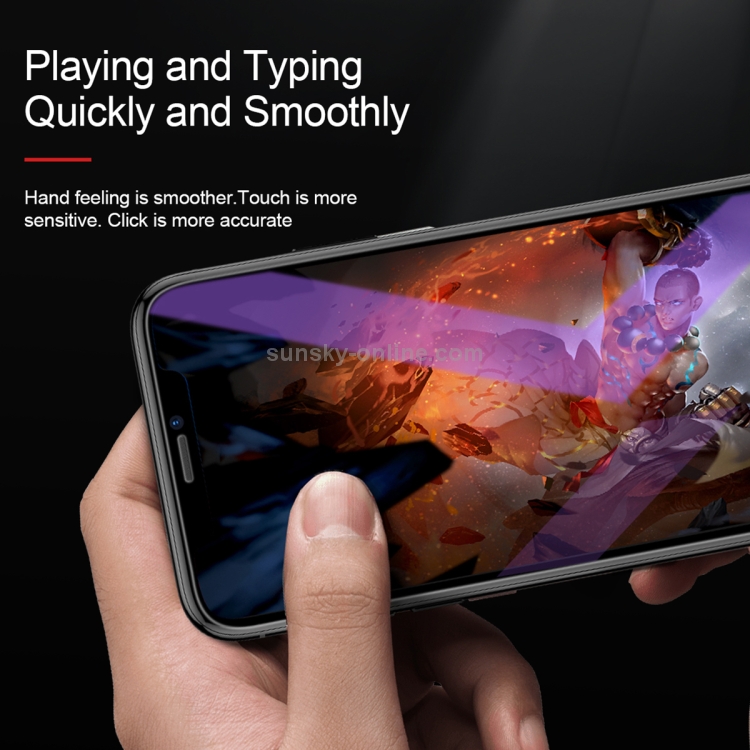 For iPhone 11 / XR 2pcs Baseus 0.3mm 9H Anti Blue-ray Tempered Glass Film For iPhone 11 / XR 2pcs Baseus 0.3mm 9H Anti Blue-ray Tempered Glass Film