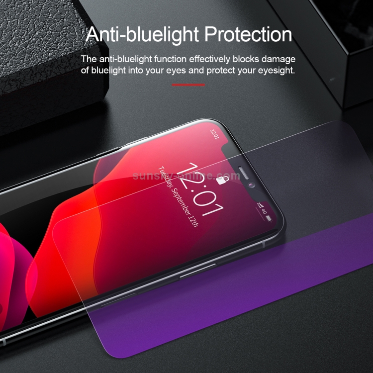 For iPhone 11 / XR 2pcs Baseus 0.3mm 9H Anti Blue-ray Tempered Glass Film For iPhone 11 / XR 2pcs Baseus 0.3mm 9H Anti Blue-ray Tempered Glass Film
