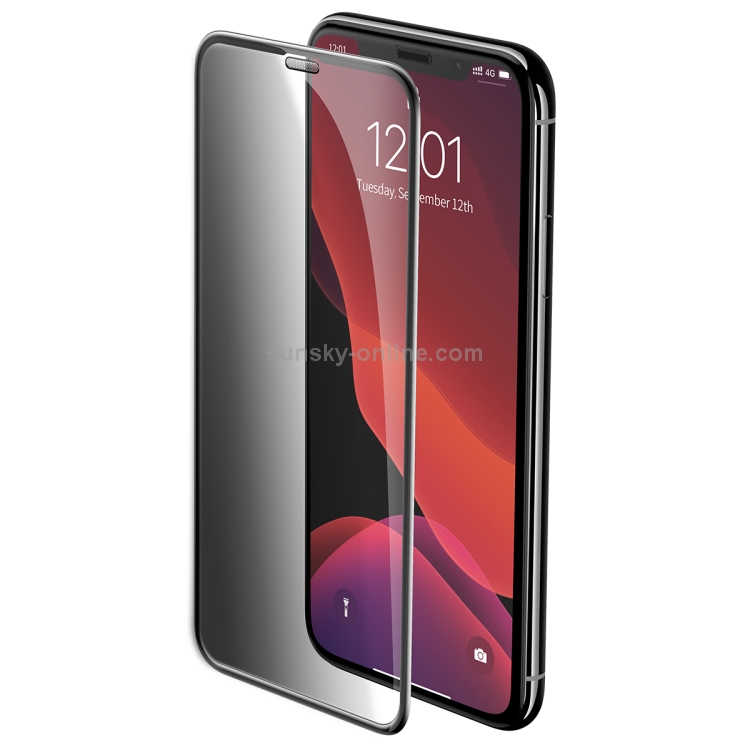 For iPhone 11 / XR 2pcs Baseus 0.3mm Full Screen Curved Edge Cellular Dust Anti-glare Tempered Glass Film For iPhone 11 / XR 2pcs Baseus 0.3mm Full Screen Curved Edge Cellular Dust Anti-glare Tempered Glass Film