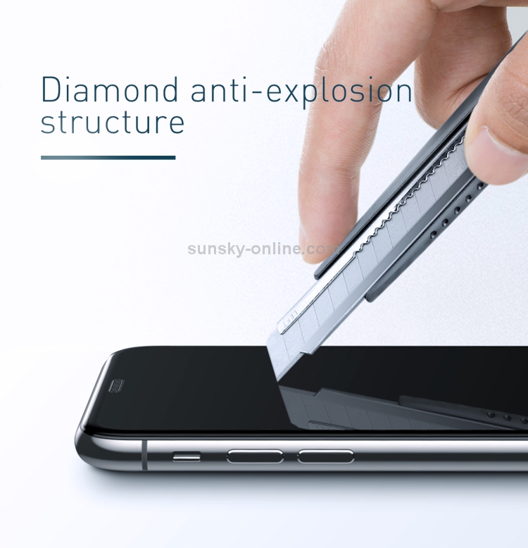For iPhone 11 / XR 2pcs Baseus 0.3mm Full Screen Curved Edge Cellular Dust Anti-glare Tempered Glass Film For iPhone 11 / XR 2pcs Baseus 0.3mm Full Screen Curved Edge Cellular Dust Anti-glare Tempered Glass Film