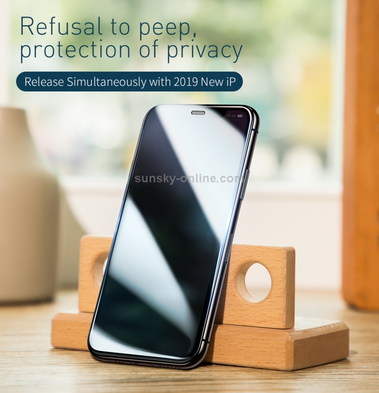 For iPhone 11 / XR 2pcs Baseus 0.3mm Full Screen Curved Edge Cellular Dust Anti-glare Tempered Glass Film For iPhone 11 / XR 2pcs Baseus 0.3mm Full Screen Curved Edge Cellular Dust Anti-glare Tempered Glass Film