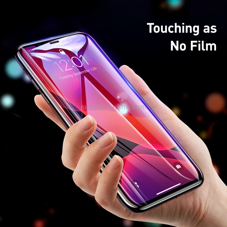For iPhone 11 / XR 2pcs Baseus 0.3mm 9H Full Screen Tempered Glass Film For iPhone 11 / XR 2pcs Baseus 0.3mm 9H Full Screen Tempered Glass Film