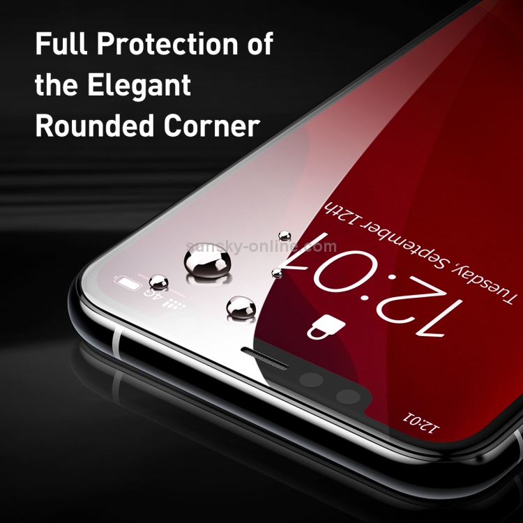 For iPhone 11 / XR 2pcs Baseus 0.3mm 9H Full Screen Tempered Glass Film For iPhone 11 / XR 2pcs Baseus 0.3mm 9H Full Screen Tempered Glass Film